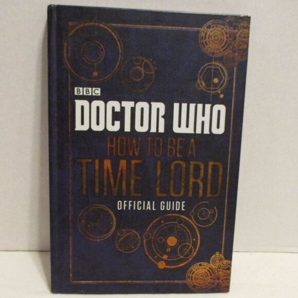 Dr Who Time Lord Official Guide Black White Graphic BBC Reading Book - Picture 1 of 9